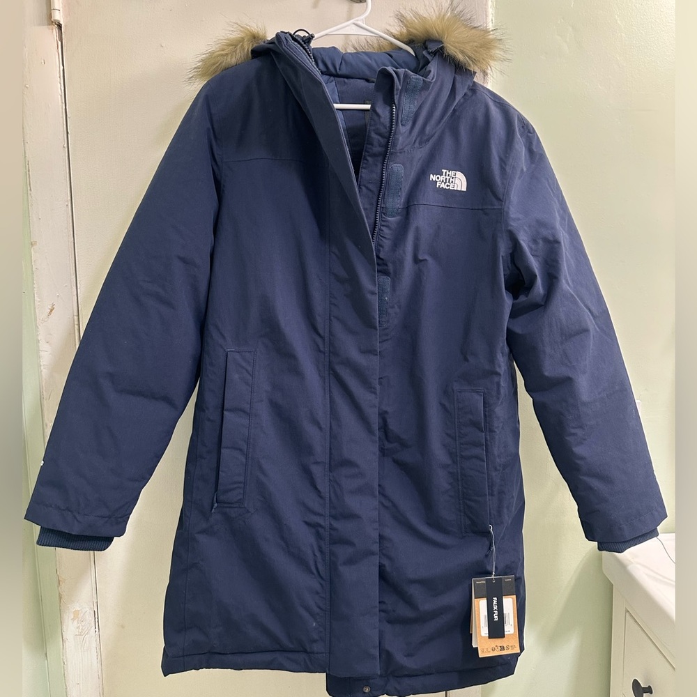 The North Face W Arctic Parka Summit Navy Size L